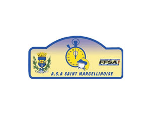 ASA Saint Marcellinoise - Logo bleu et jaune