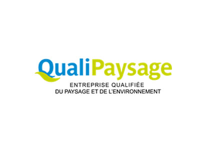 Quali Paysage - Logo bleu et vert