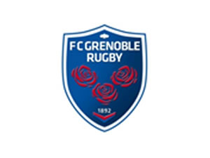 FC Grenoble Rugby - Logo bleu blanc et rouge