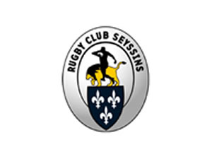 Rugby Club Seyssins - Logo gris noir et jaune