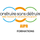 Construie sans détruire AIPR - Logo bleu jaune et vert