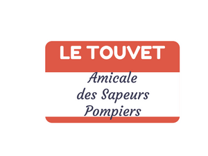 Amicale des Sapeus Pompiers Le Touvet - Logo rouge et blanc