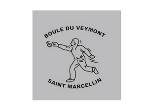 Boule du Veymont St Marcellin - Logo gris et noir