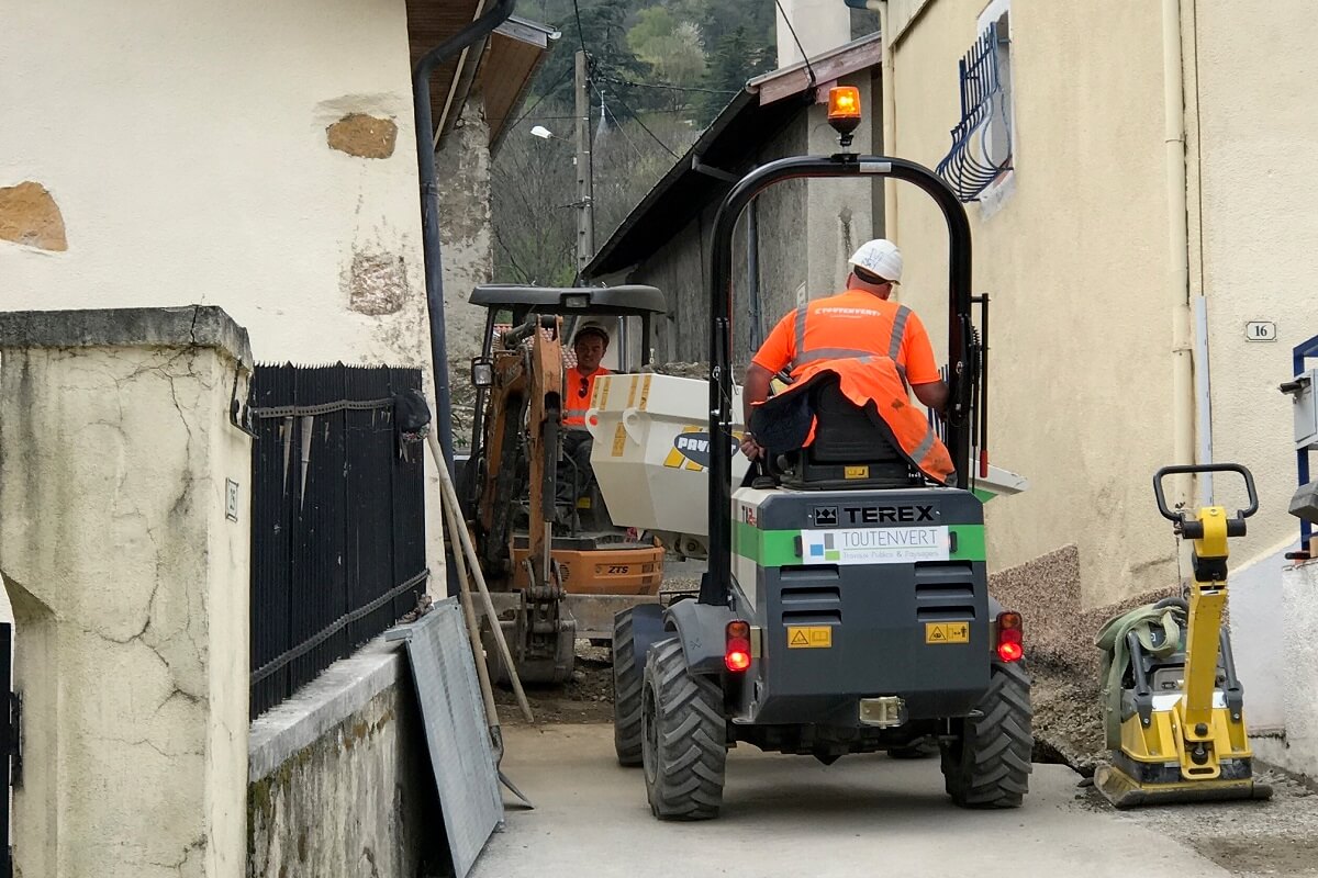 Création réseau séparatif d'assainissement