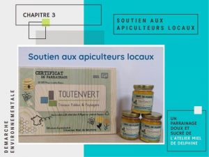 Sponsoring local miel abeille
