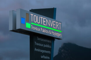 Toutenvert - enseigne