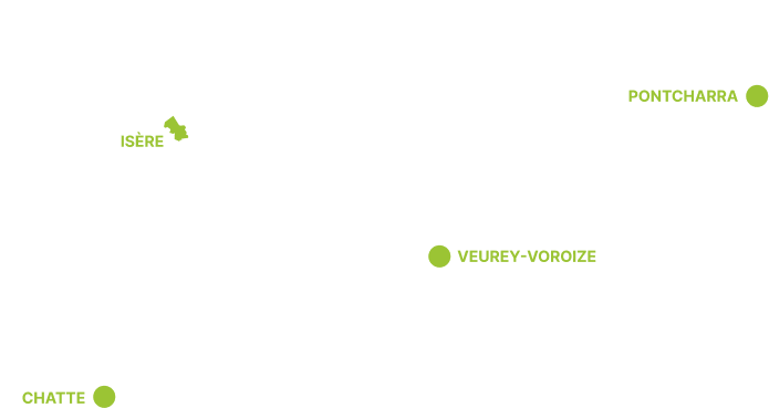 Carte des sites Toutenvert