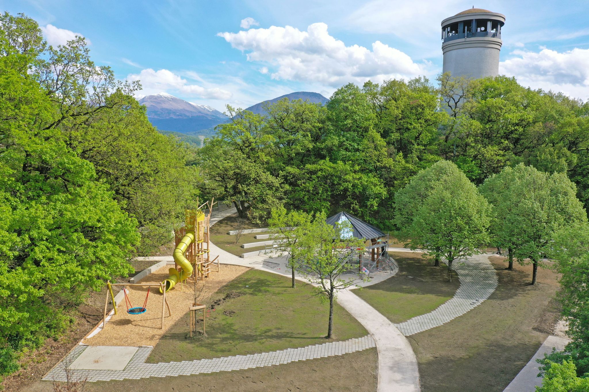 Toutenvert - aménagements - Parc borel - Pont de Claix