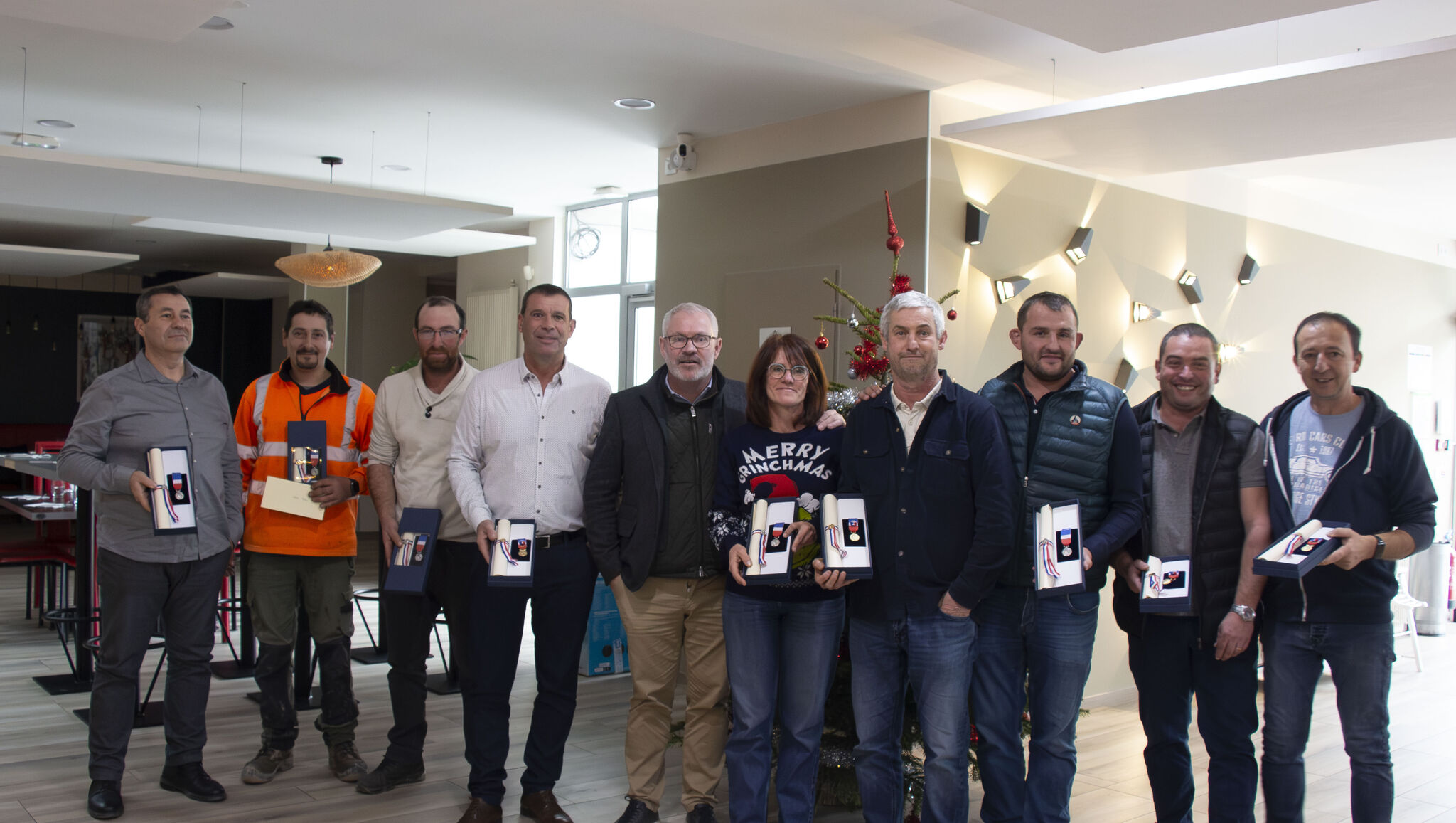 Toutenvert - Remise des médailles du travail